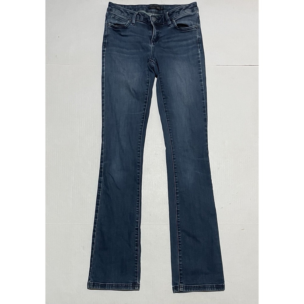 prAna Womens Jeans Bootcut Mini Flare Organic Cotton 4/27 X 34.5 Low Rise